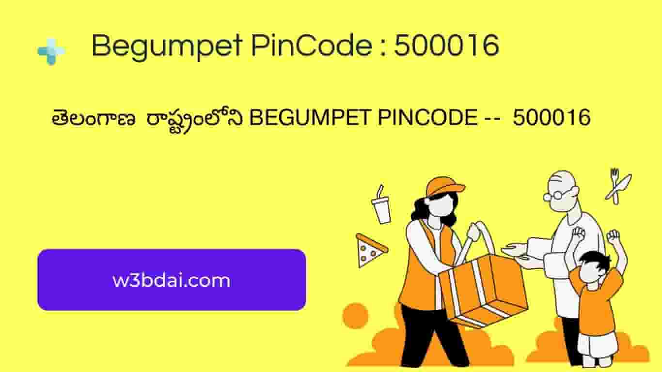 Begumpet PinCode