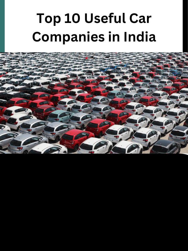 Top 10 Car Companies in India | Best Car Companies 2024 - W3Badi